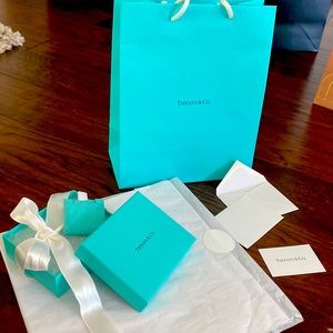 Authentic TIFFANY & CO packaging lot
